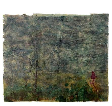 Liseron — « La grande rouge et rose », 7?,5x85 cm (vue 2)