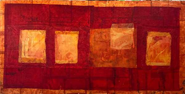 Liseron — « Comme un story board », 110x50,2 cm