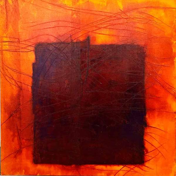 Liseron — « En fuite », 50x50 cm
