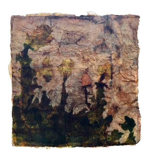 Liseron — « Automne et hiver », 30x30 cm (vue 2)
