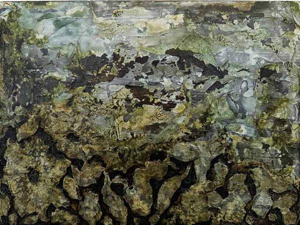 Liseron — « Brume de nuit », 26,6x35,2 cm