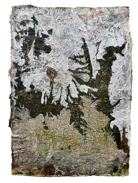 Liseron — « Paquerette d’eté et la nuit », 51x36 cm