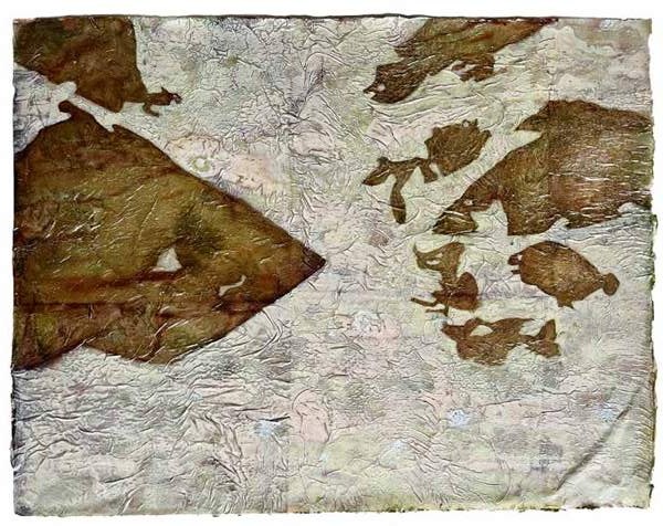 Liseron — « bestioles des mers », 50x39 cm